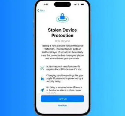 平昌苹果授权维修店分享被盗设备保护功能开启方法 